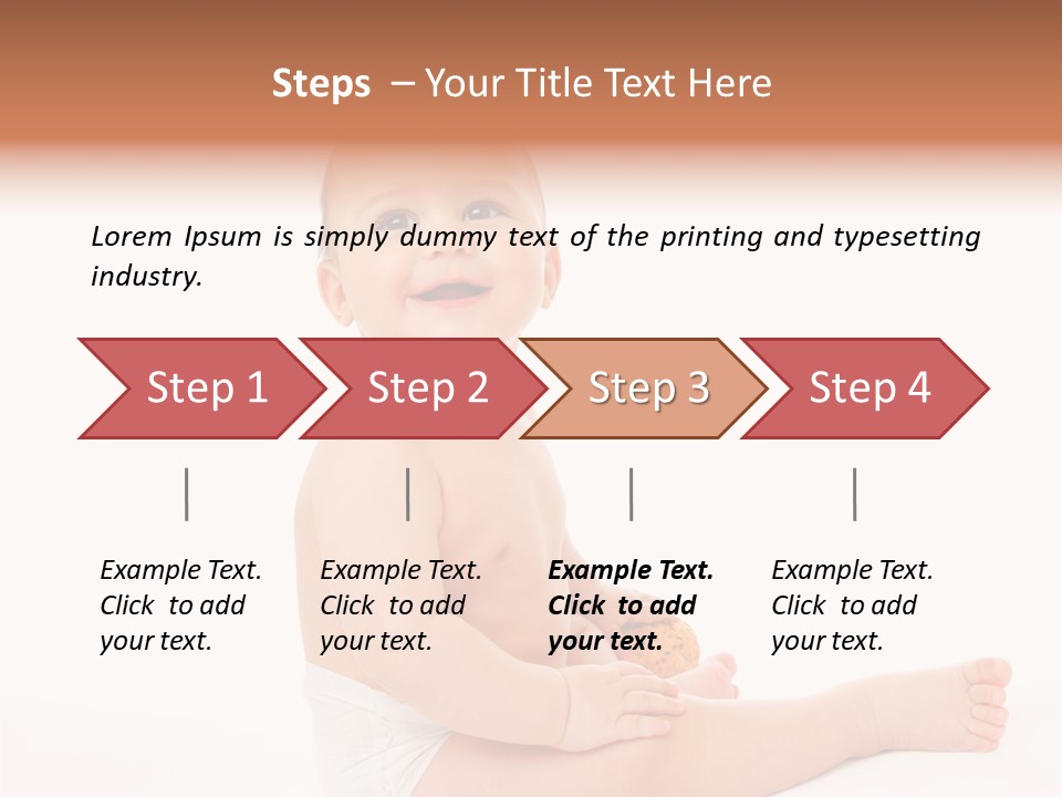 Pleasure Kid Adorable PowerPoint Template