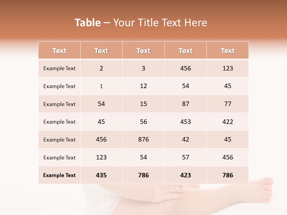 Pleasure Kid Adorable PowerPoint Template