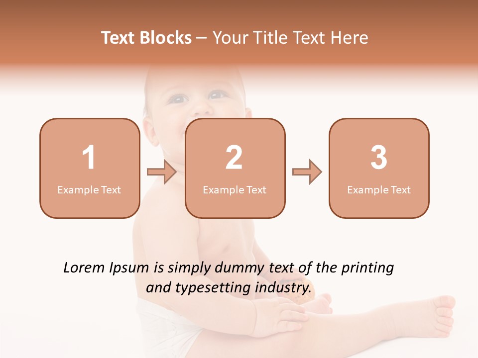 Pleasure Kid Adorable PowerPoint Template