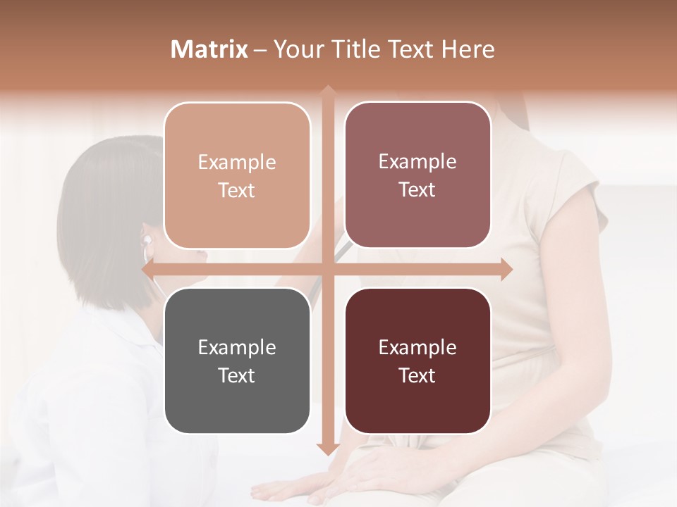 People Checkup Clinic PowerPoint Template