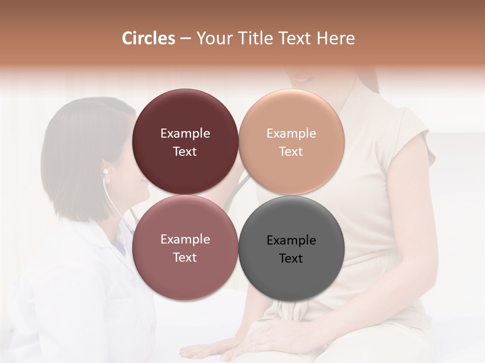 People Checkup Clinic PowerPoint Template