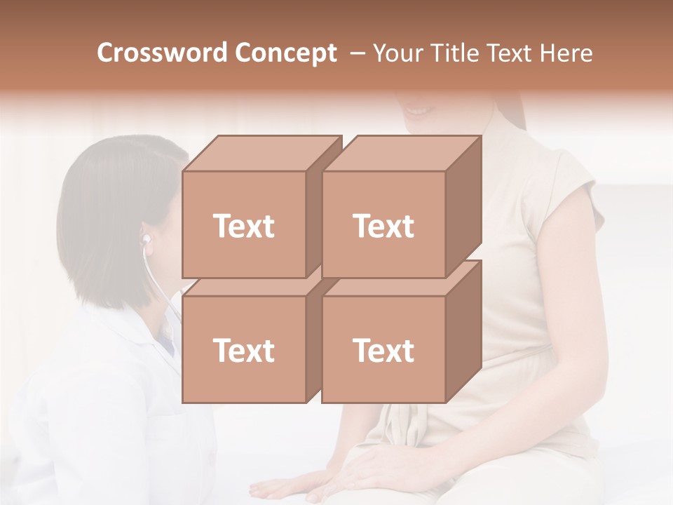 People Checkup Clinic PowerPoint Template