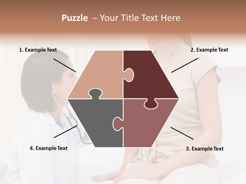 People Checkup Clinic PowerPoint Template