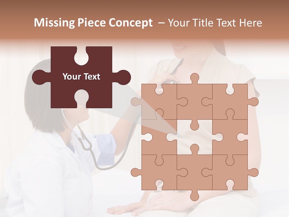 People Checkup Clinic PowerPoint Template