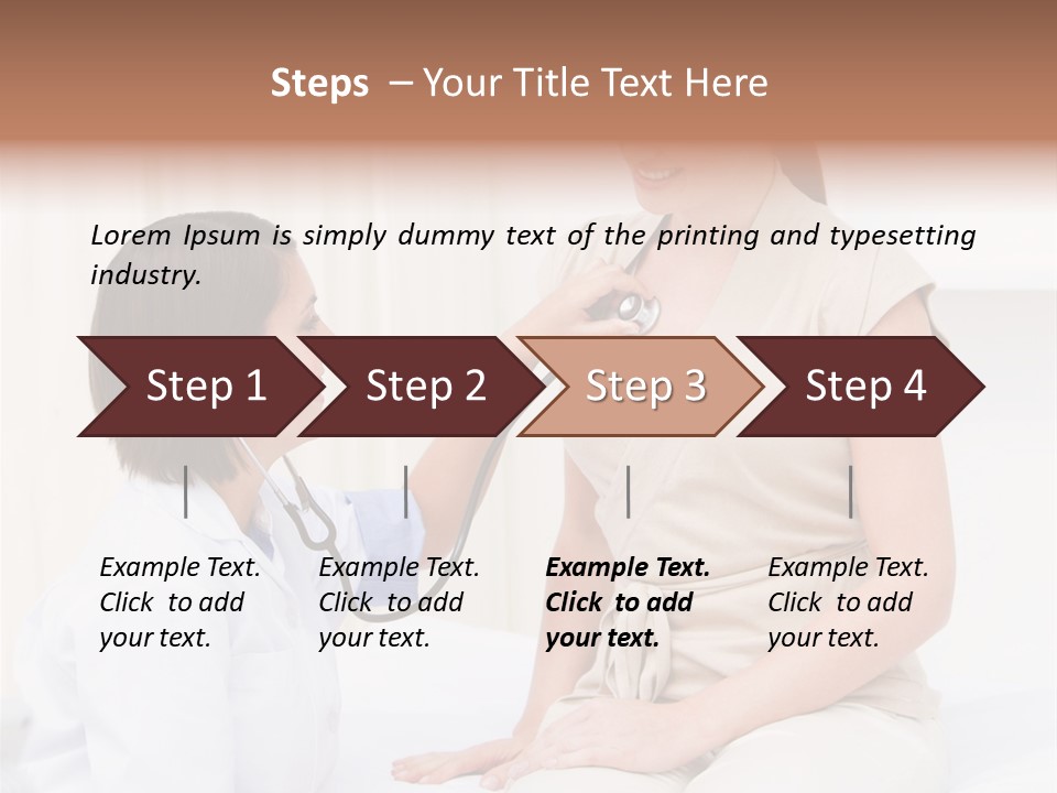 People Checkup Clinic PowerPoint Template