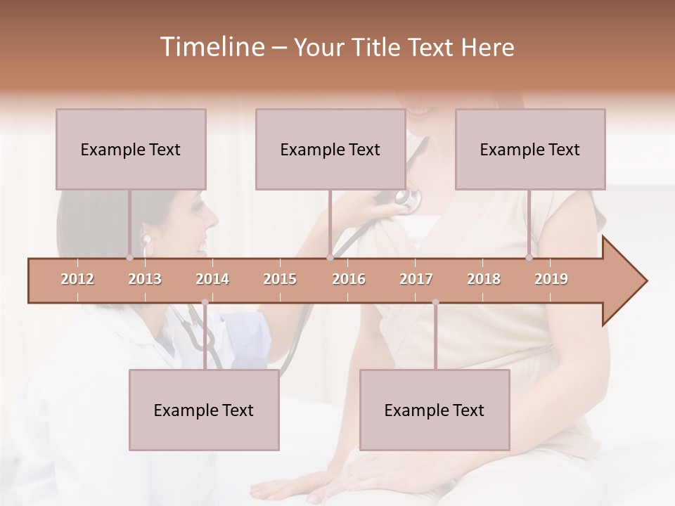 People Checkup Clinic PowerPoint Template
