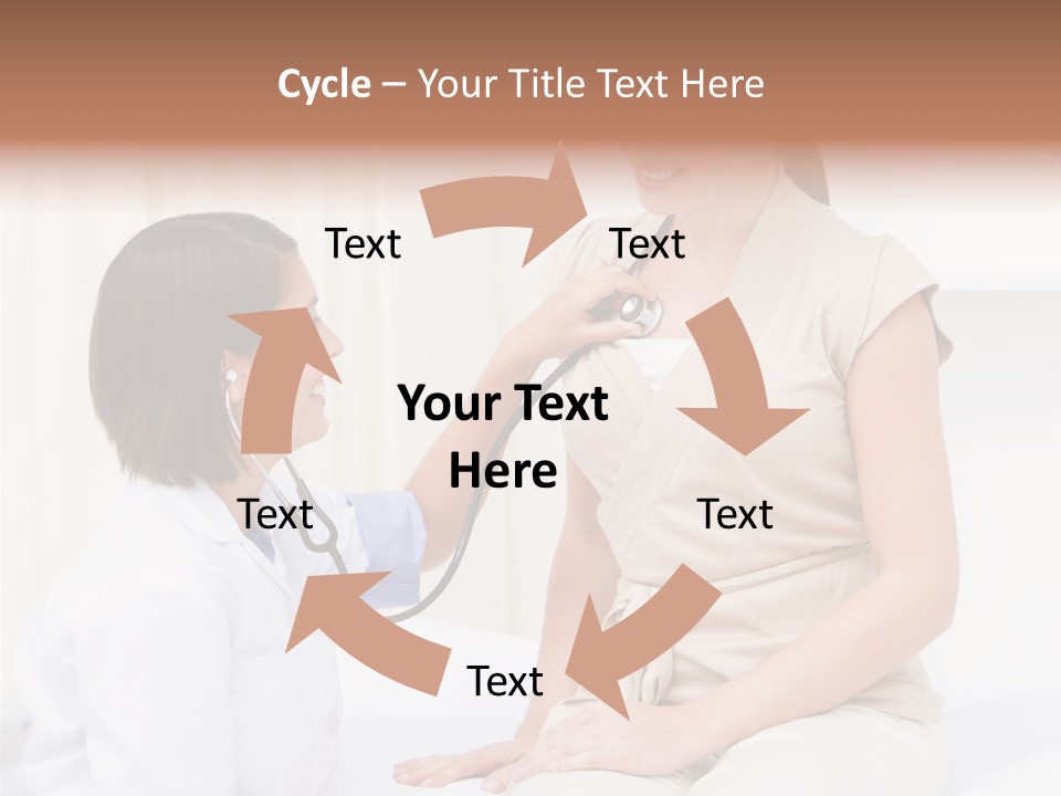 People Checkup Clinic PowerPoint Template