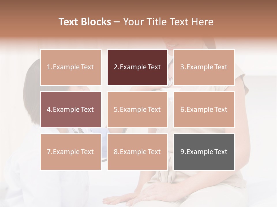 People Checkup Clinic PowerPoint Template