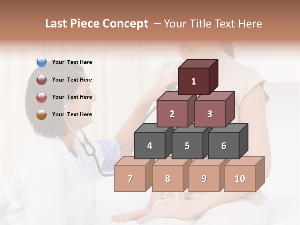 People Checkup Clinic PowerPoint Template