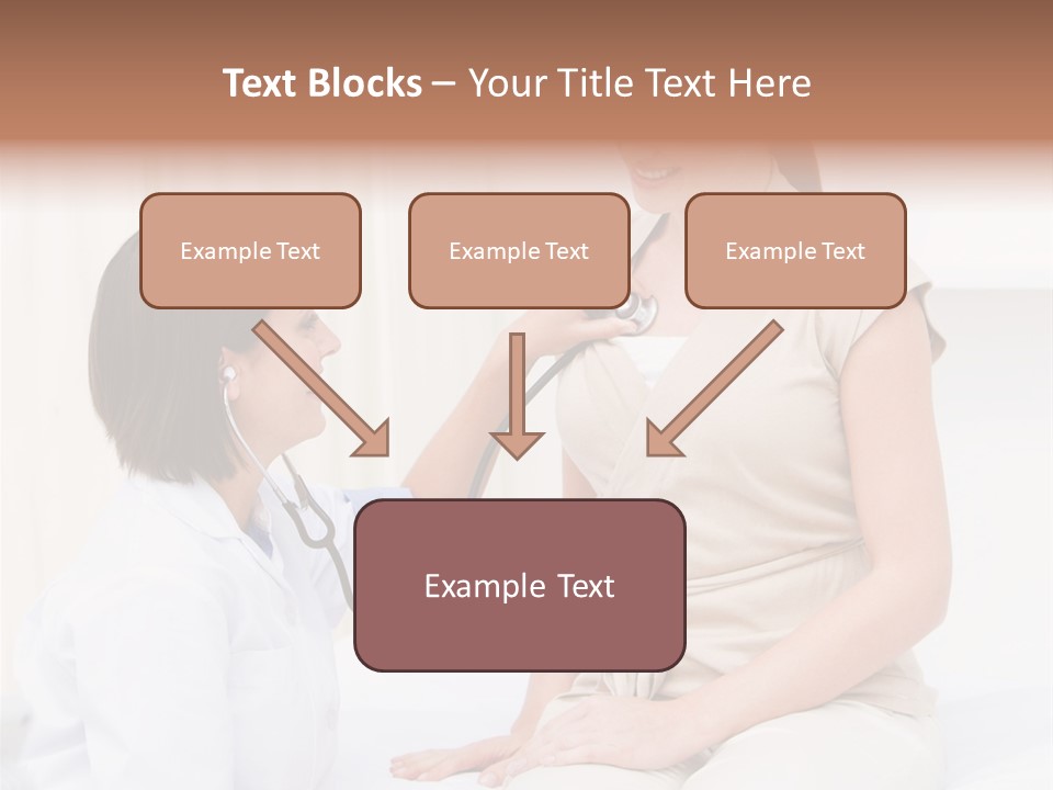 People Checkup Clinic PowerPoint Template