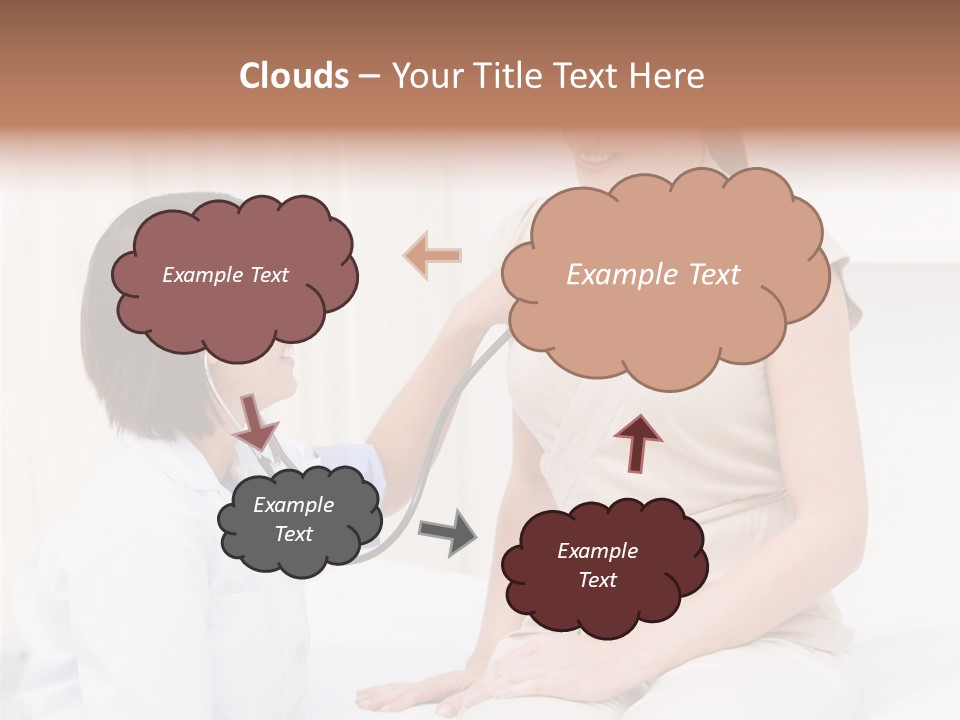 People Checkup Clinic PowerPoint Template