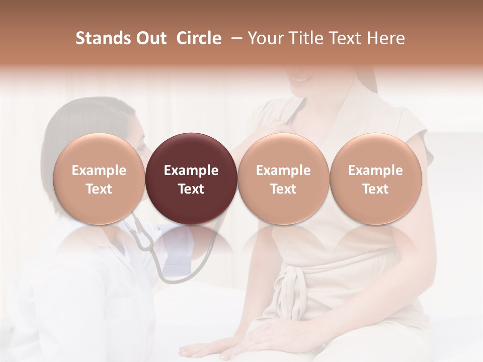 People Checkup Clinic PowerPoint Template