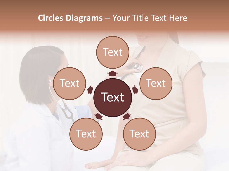 People Checkup Clinic PowerPoint Template