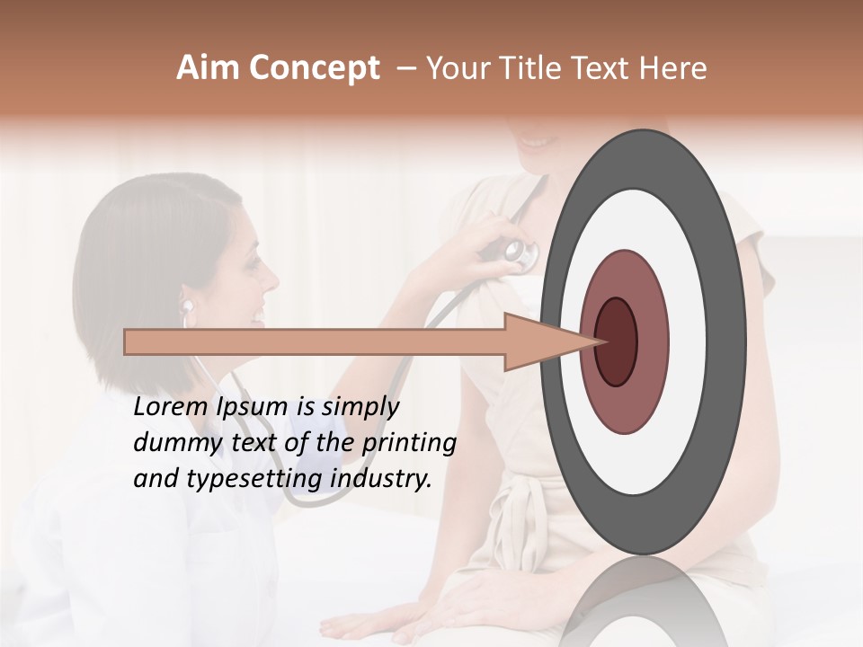 People Checkup Clinic PowerPoint Template