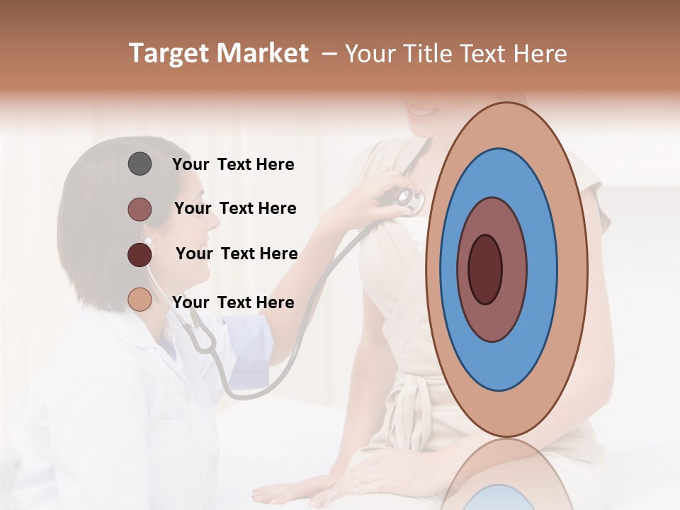 People Checkup Clinic PowerPoint Template