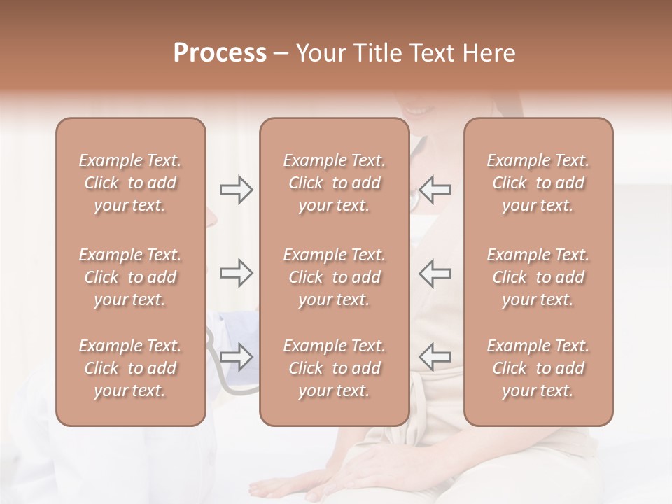 People Checkup Clinic PowerPoint Template