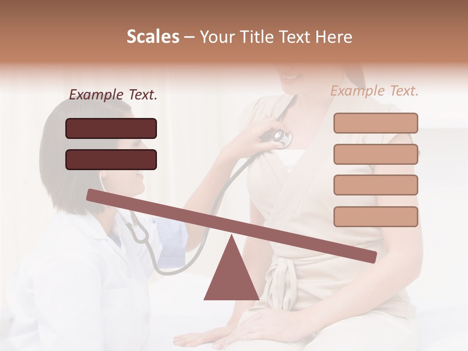 People Checkup Clinic PowerPoint Template