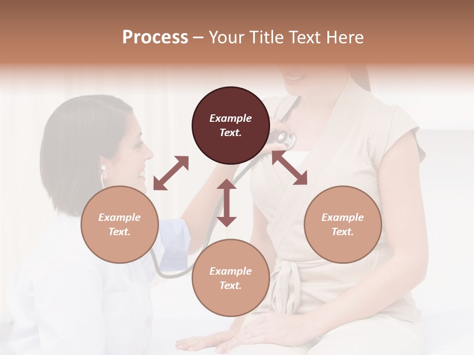People Checkup Clinic PowerPoint Template