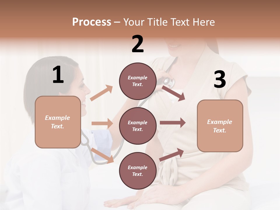 People Checkup Clinic PowerPoint Template
