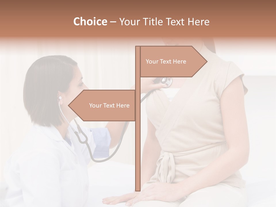 People Checkup Clinic PowerPoint Template