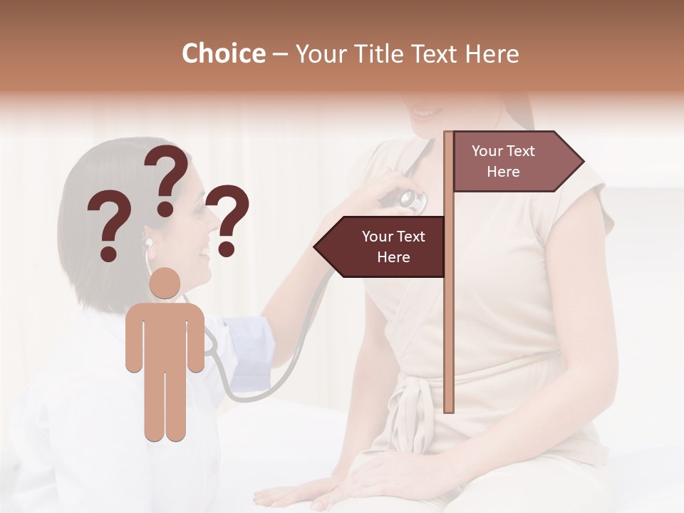 People Checkup Clinic PowerPoint Template