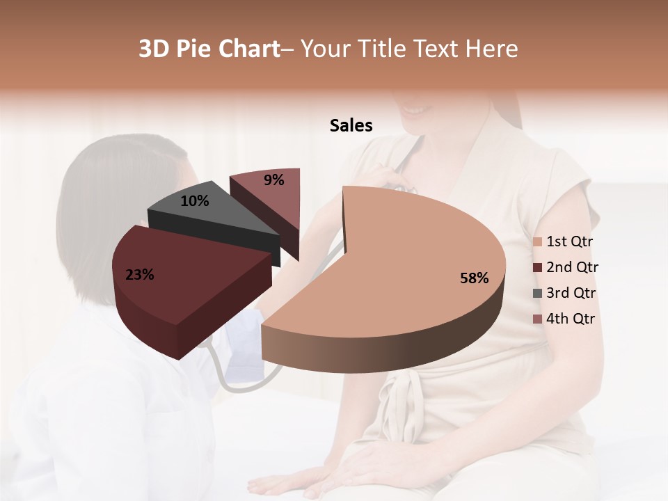 People Checkup Clinic PowerPoint Template