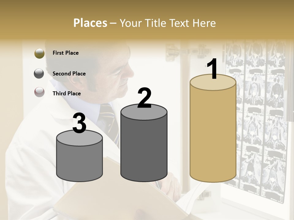 Diagnosis Light White PowerPoint Template