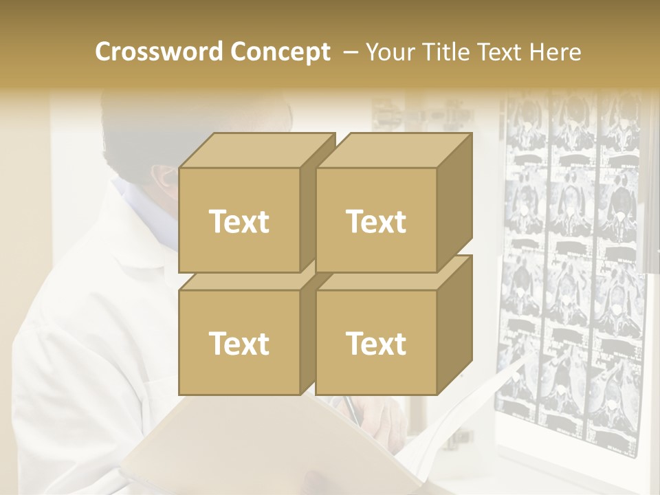 Diagnosis Light White PowerPoint Template