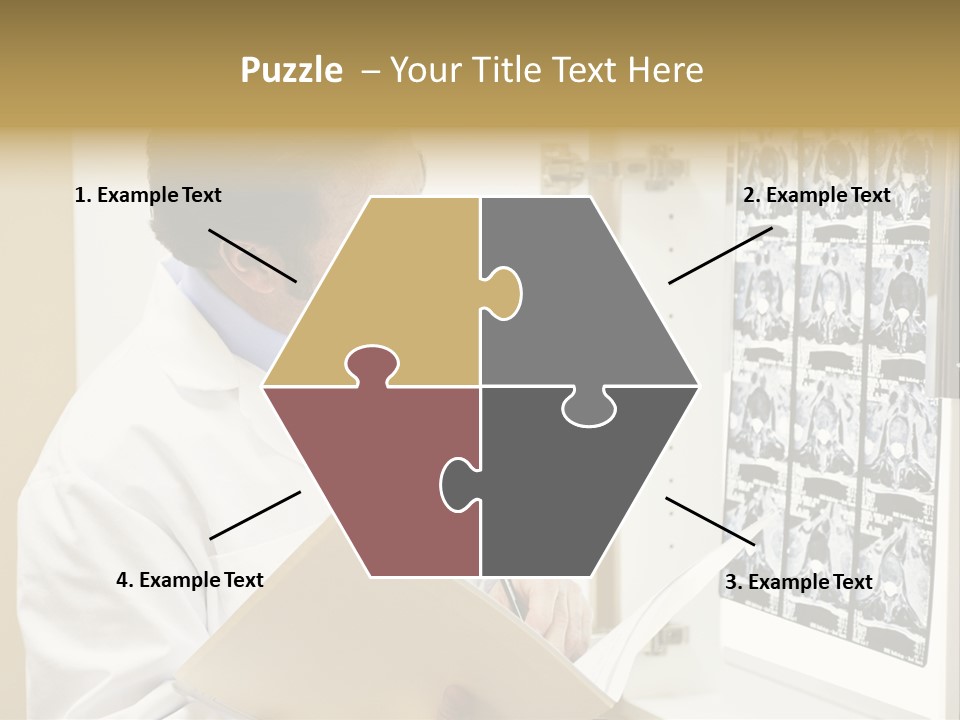 Diagnosis Light White PowerPoint Template
