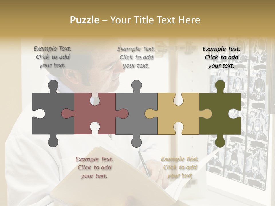 Diagnosis Light White PowerPoint Template