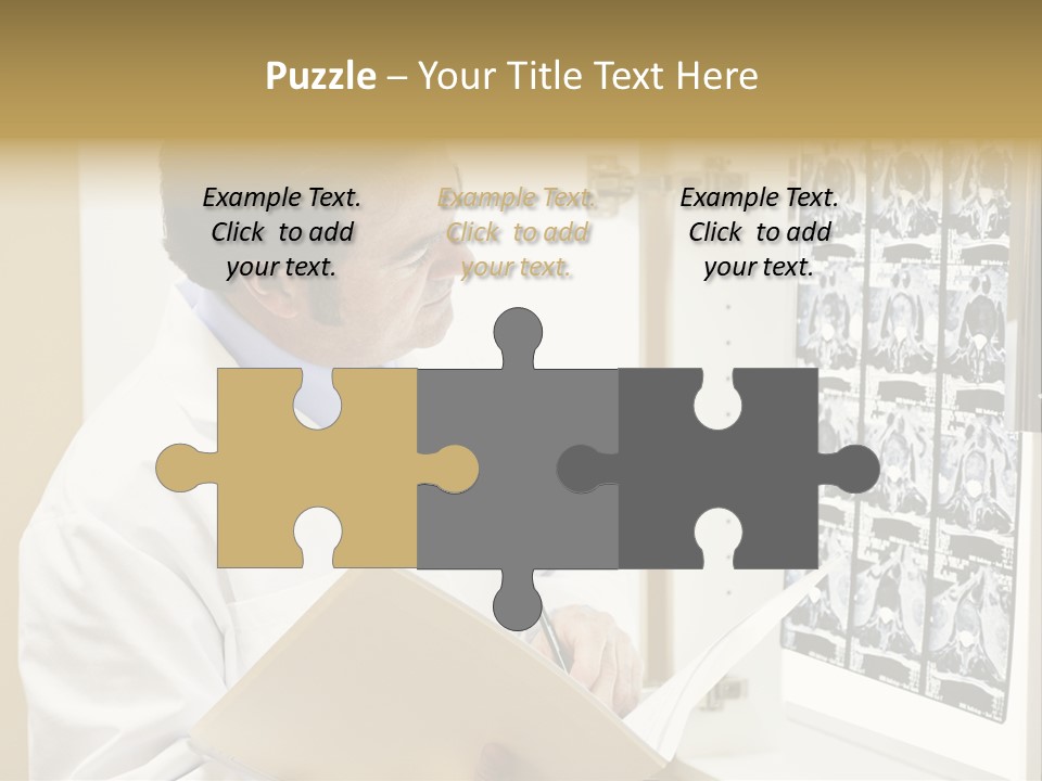 Diagnosis Light White PowerPoint Template