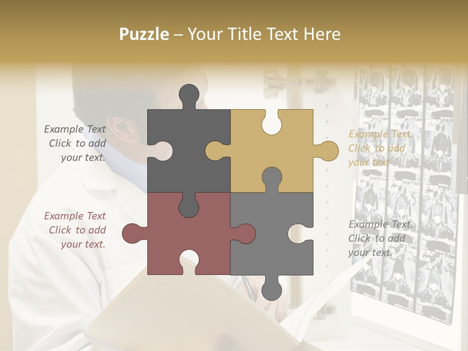 Diagnosis Light White PowerPoint Template