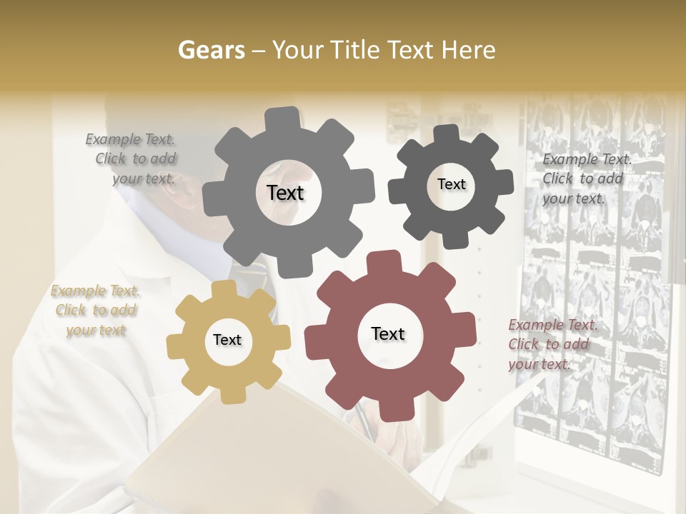 Diagnosis Light White PowerPoint Template