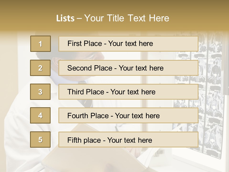 Diagnosis Light White PowerPoint Template