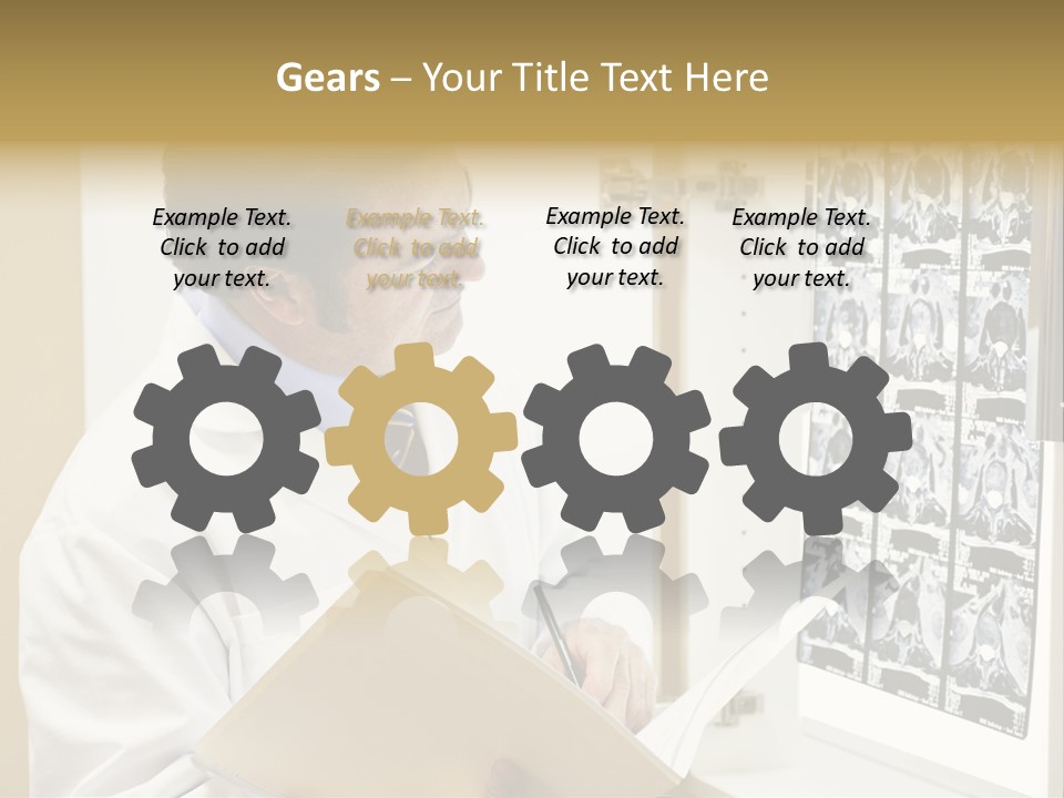 Diagnosis Light White PowerPoint Template