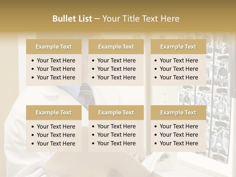 Diagnosis Light White PowerPoint Template