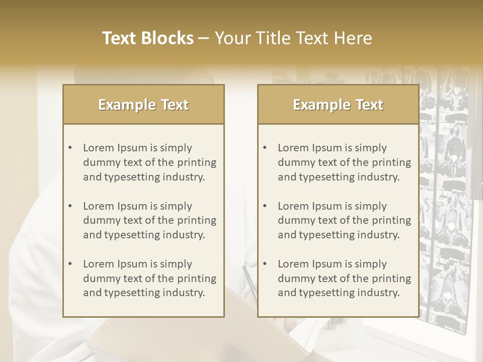 Diagnosis Light White PowerPoint Template