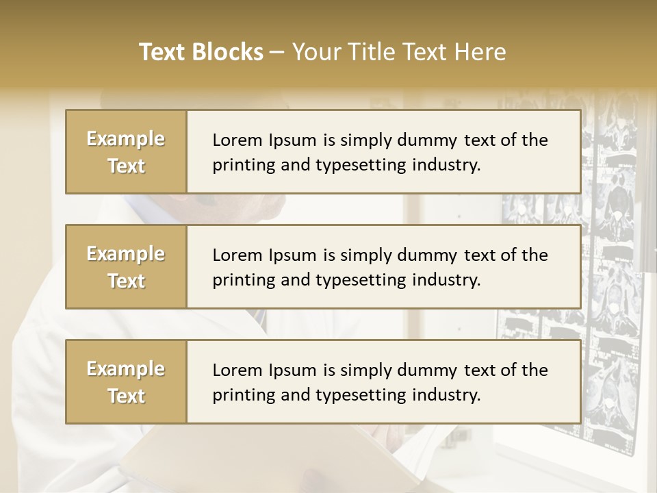 Diagnosis Light White PowerPoint Template