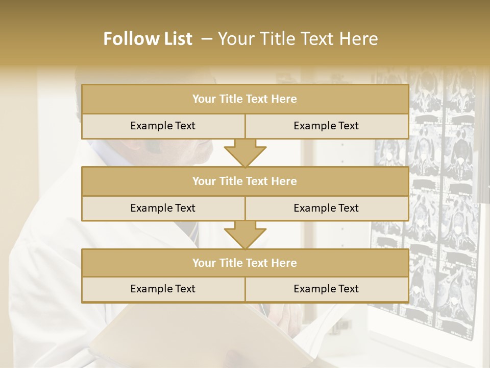 Diagnosis Light White PowerPoint Template