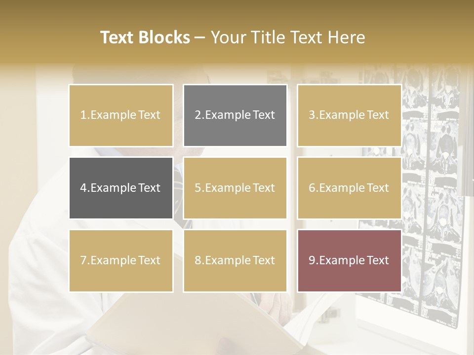 Diagnosis Light White PowerPoint Template