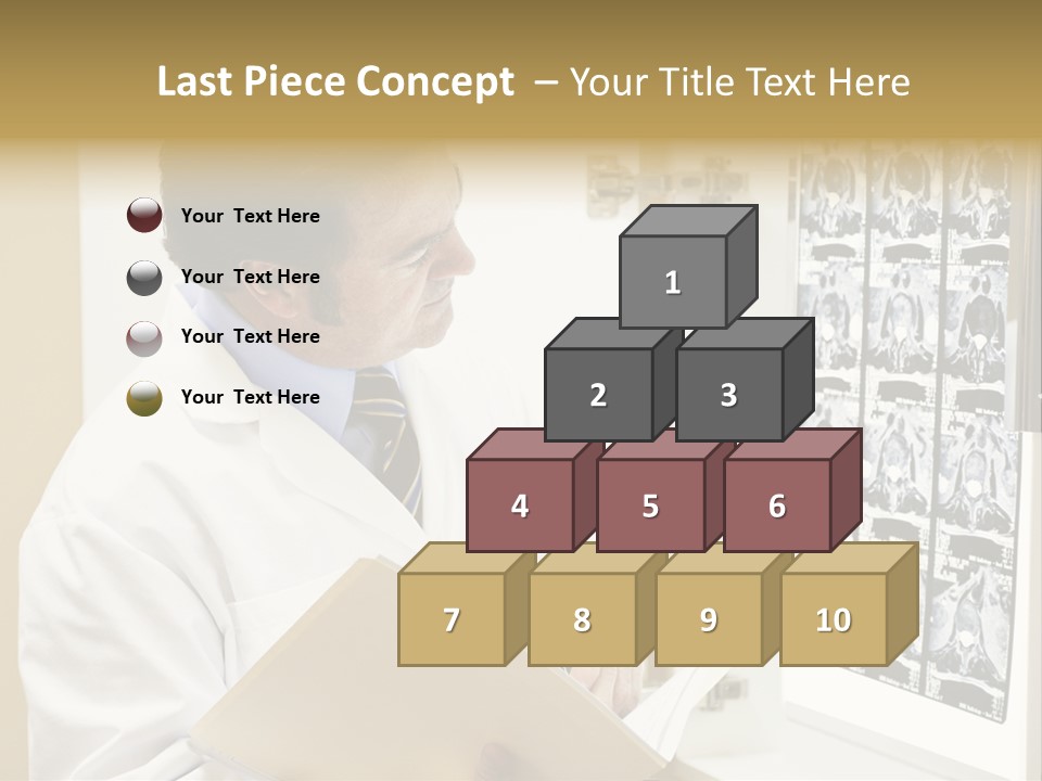 Diagnosis Light White PowerPoint Template