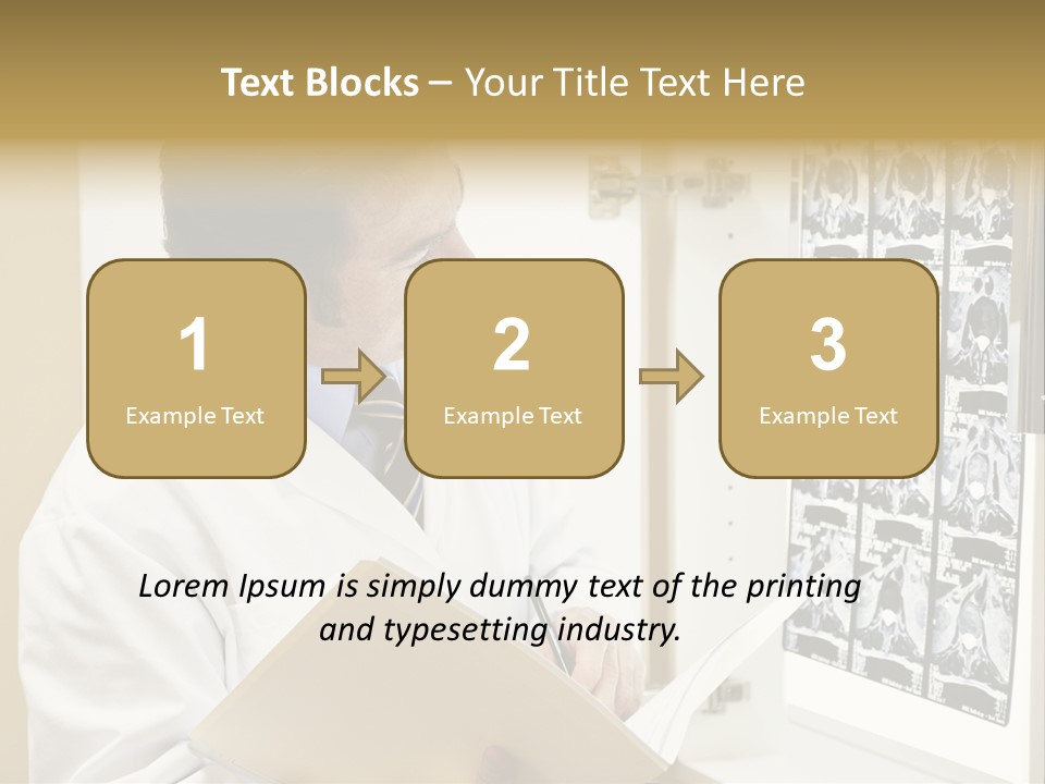 Diagnosis Light White PowerPoint Template