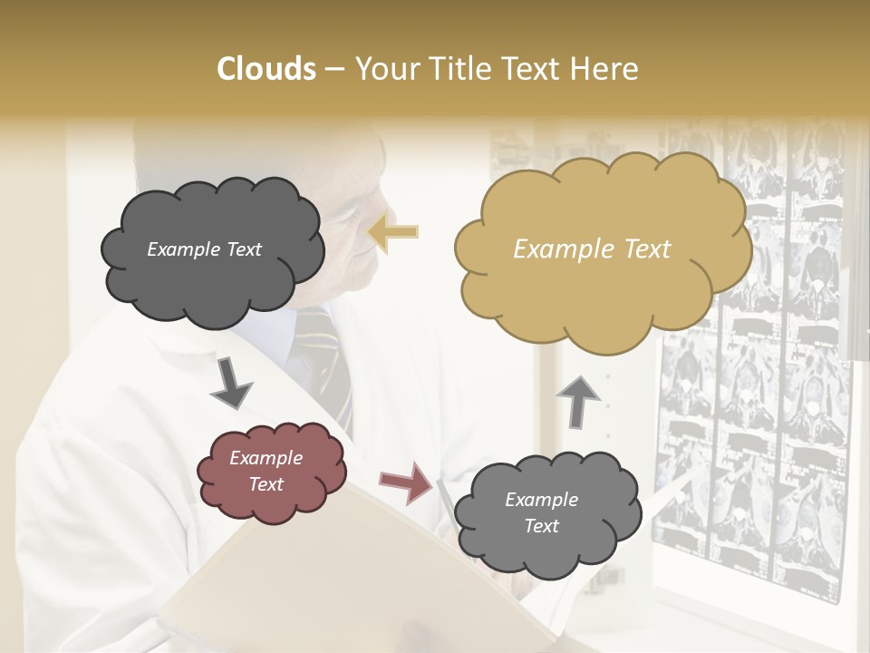 Diagnosis Light White PowerPoint Template