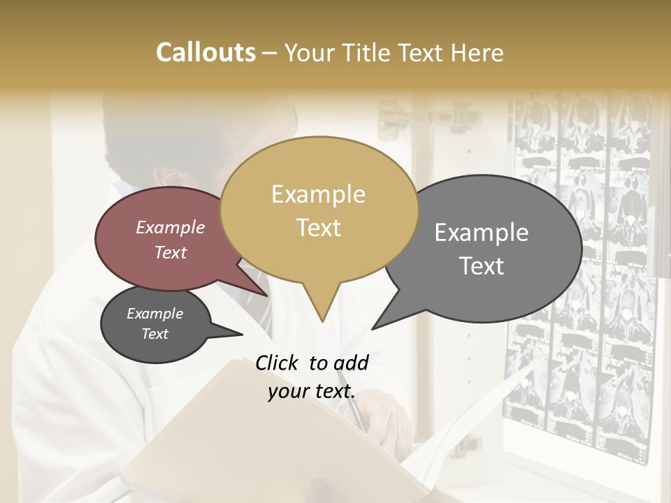 Diagnosis Light White PowerPoint Template