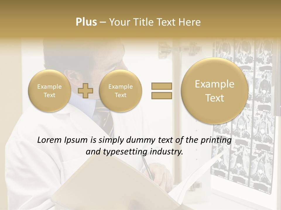 Diagnosis Light White PowerPoint Template