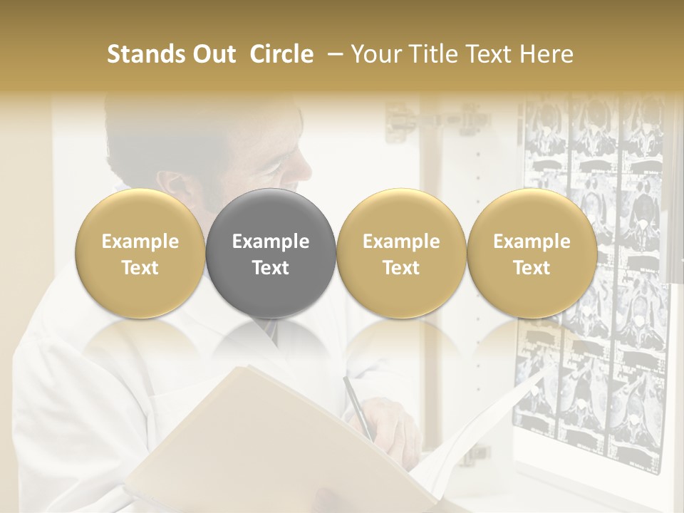 Diagnosis Light White PowerPoint Template