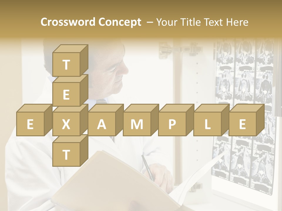 Diagnosis Light White PowerPoint Template