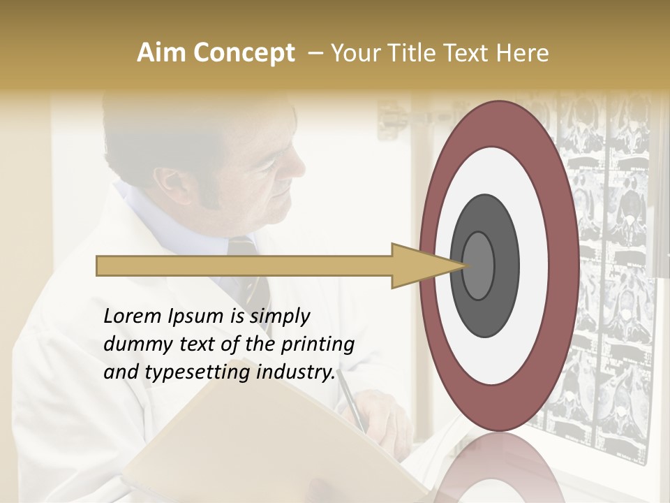 Diagnosis Light White PowerPoint Template