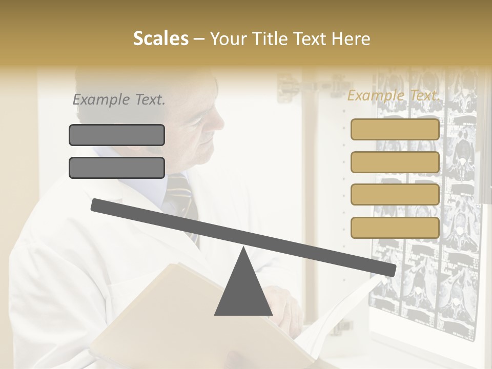 Diagnosis Light White PowerPoint Template