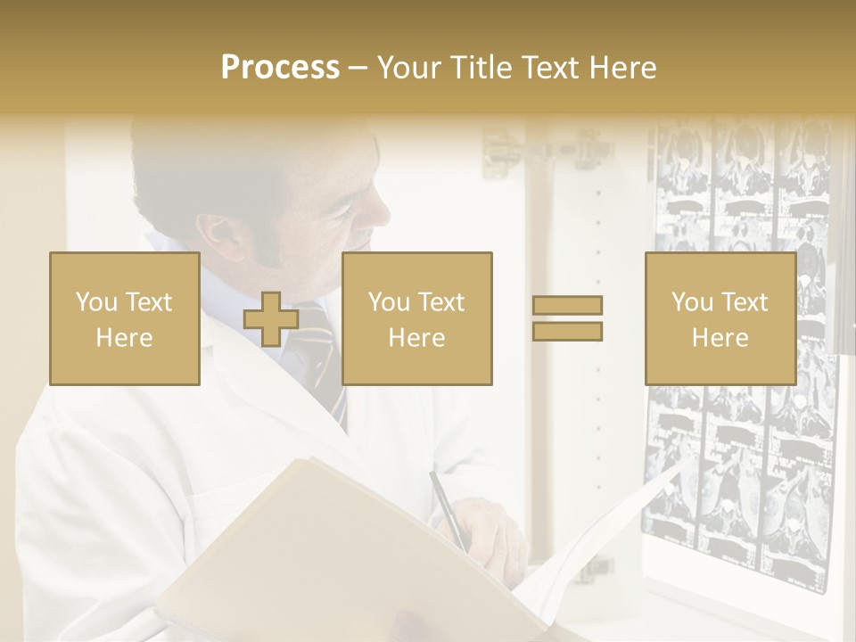Diagnosis Light White PowerPoint Template